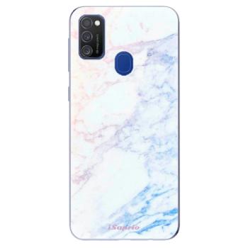 Odolné silikonové pouzdro iSaprio - Raibow Marble 10 - Samsung Galaxy M21