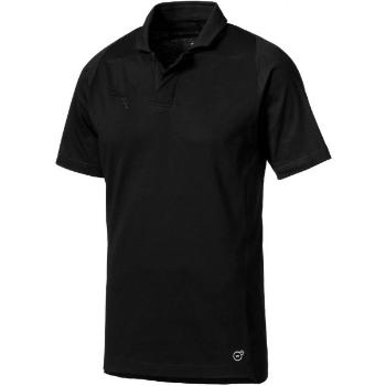 Puma FINAL CASUALS POLO TEE Pánské polo triko, černá, velikost