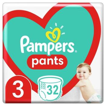 PAMPERS Pants Kalhotky plenkové jednorázové 3 (6-11 kg) 32 ks