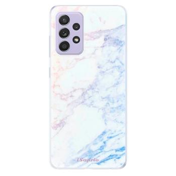 Odolné silikonové pouzdro iSaprio - Raibow Marble 10 - Samsung Galaxy A52/A52 5G