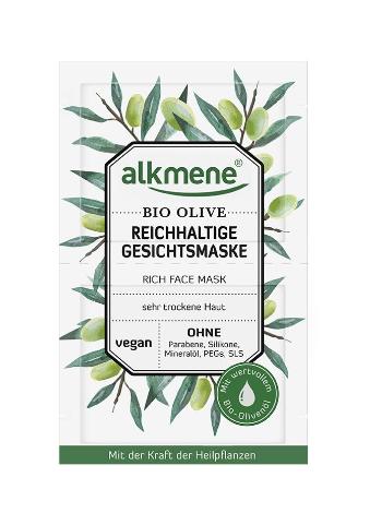 ALKMENE BIO Výživná pleťová maska Oliva 2x6 ml