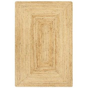 Ručně vyráběný koberec juta přírodní 160x230 cm (133730)
