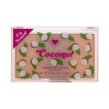 I Heart Revolution Coconut Ombre Highlighter 15 g rozjasňovač pro ženy