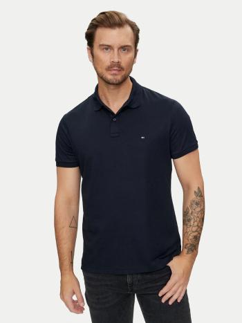 Tommy Hilfiger pánské tmavě modré polo tričko - L (DW5)