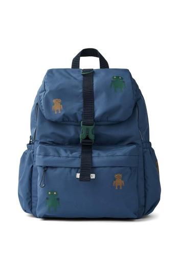 Dětský batoh Liewood Christine School Backpack modrá barva, velký, vzorovaný, LW19441