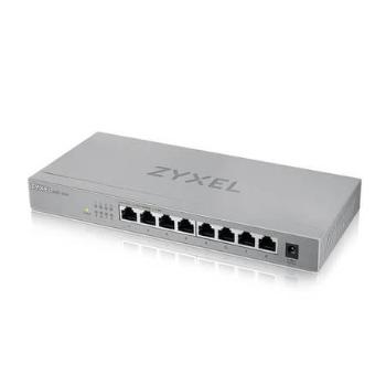 Zyxel MG-108 8 Ports Desktop 2,5G MultiGig unmanaged Switch, MG-108-ZZ0101F