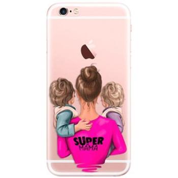 iSaprio Super Mama - Two Boys pro iPhone 6 Plus (smtwboy-TPU2-i6p)