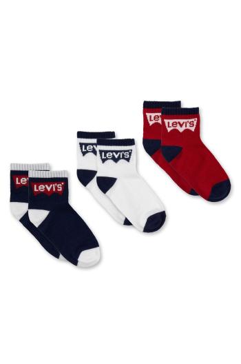 Dětské ponožky Levi's tmavomodrá barva