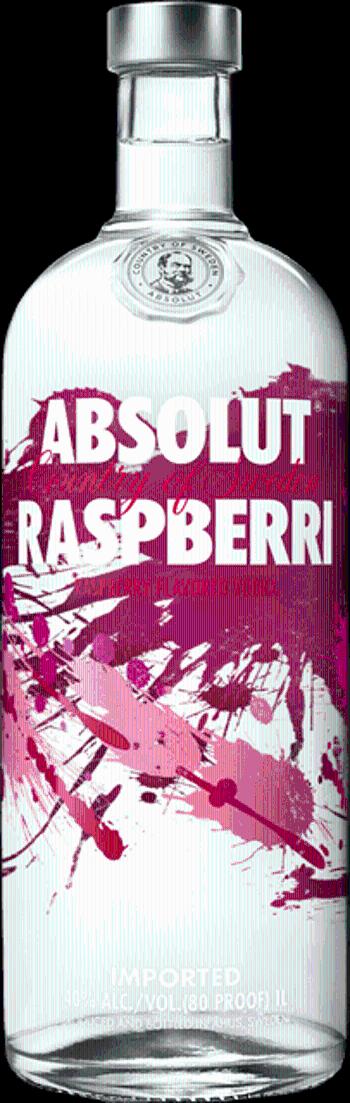 Absolut Raspberri 38 % 1l