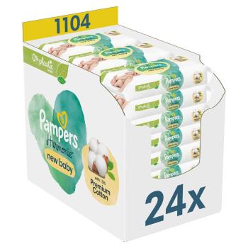 Pampers Harmonie New Baby Plastic Free Vlhčené ubrousky 24 x 46 ks