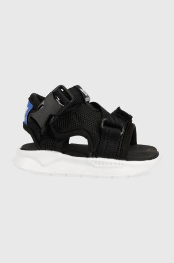 Dětské sandály adidas Originals 360 SANDAL 3.0 I černá barva