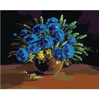 Malování podle čísel - Kytice modrých květů (HRAbz33455nad)