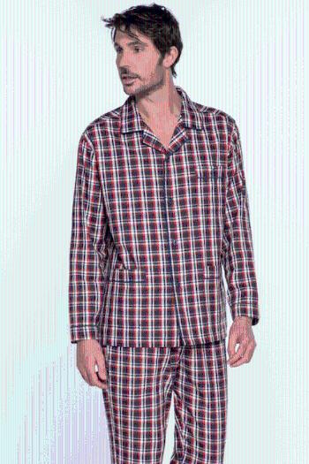 Pánské pyžamo AKIM Bordó XL