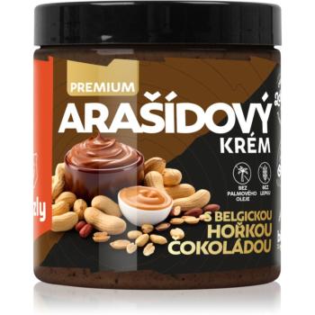 Grizly Arašídový krém s belgickou hořkou čokoládou 100% ořechový krém s čokoládou 250 g