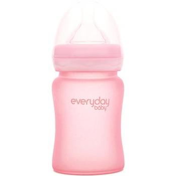 EverydayBaby Láhev sklo 150 ml Rose pink (7350077262089)