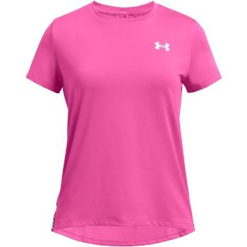 Under Armour KNOCKOUT TEE Dívčí triko, růžová, velikost