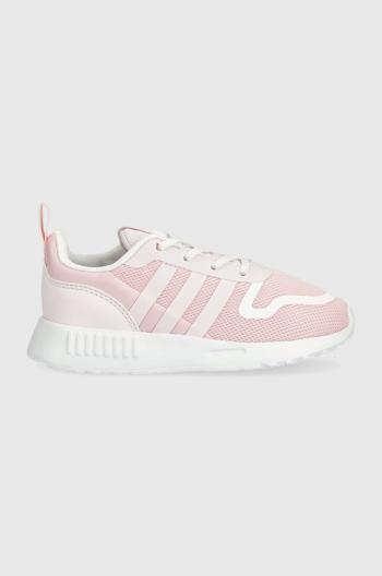 Dětské sneakers boty adidas Originals Multix El růžová barva