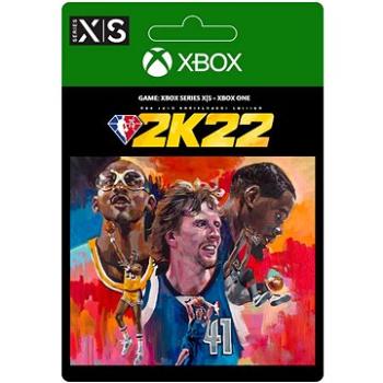 NBA 2K22: 75th Anniversary Edition - Xbox Digital (G3Q-01236)