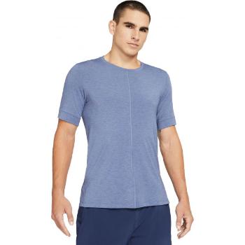 Nike YOGA TEE Pánské tričko, modrá, velikost S