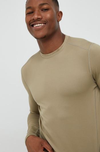 Funkční triko s dlouhým rukávem Under Armour Tactical zelená barva