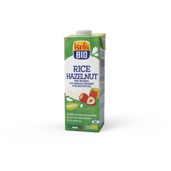 ABAFOODS S.r.l. Rýžový nápoj lískooříškový Isola BIO 1000 ml