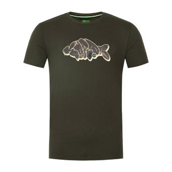 Korda Triko Outline Tee Dark Olive - XXL