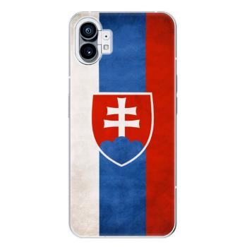 Odolné silikonové pouzdro iSaprio - Slovakia Flag - Nothing Phone (1)