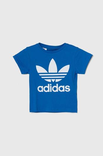 Dětské bavlněné tričko adidas Originals TREFOIL TEE s potiskem