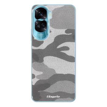 Odolné silikonové pouzdro iSaprio - Gray Camuflage 02 - Honor 90 Lite 5G