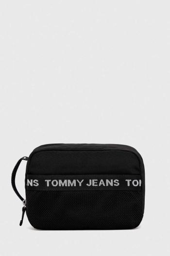 Kosmetická taška Tommy Jeans černá barva