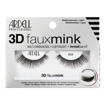 Ardell 3D Faux Mink 859 1 ks umělé řasy pro ženy Black