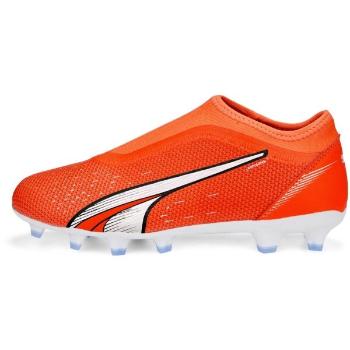 Puma ULTRA MATCH LL FG/AG JR Dětské kopačky, červená, velikost 29