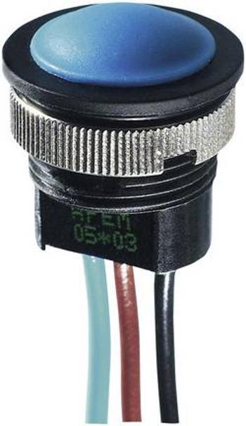 Tlačítko APEM IAR3F1600, 15,50 mm, 24 V/DC, 2 A, kabel bez konektorů, 1x vyp/(zap)