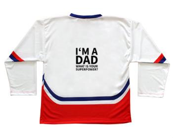 Hokejový dres ČR I'm a dad, what is your superpow