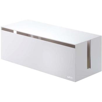 Yamazaki Box na nabíječky Web 2707, plast, š.40 cm, bílý (2707)