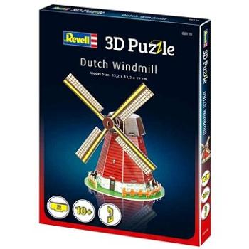3D Puzzle Revell 00110 - Dutch Windmill (4009803895345)