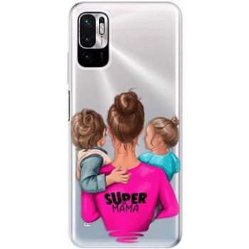 iSaprio Super Mama - Boy and Girl pro Xiaomi Redmi Note 10 5G (smboygirl-TPU3-RmN10g5)