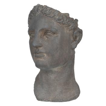 Kameninový květináč v designu busty antik ženy Géraud - 30*23*41 cm 6MG0011