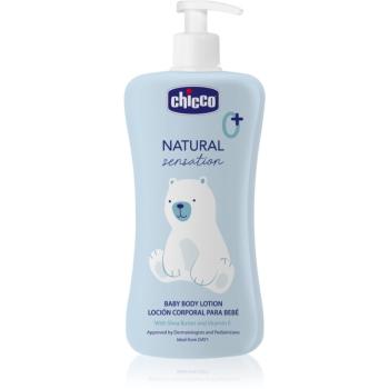 Chicco Natural Sensation Baby tělové mléko pro děti od narození 0+ 500 ml