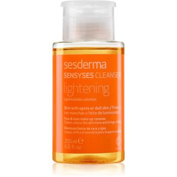 Sesderma Sensyses Cleanser Lightening odličovač make-upu pro pleť s hyperpigmentací 200 ml