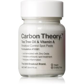 Carbon Theory Tea Tree Oil & Vitamin A lokální péče proti akné 30 ml