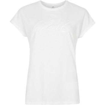O'Neill SCRIPT T-SHIRT Dámské tričko, bílá, velikost XL