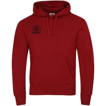 Umbro COLLEGIATE GRAPHIC HOODIE Pánská mikina, vínová, velikost L