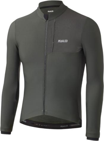 PEdALED Odyssey Cargo Longsleeve Jersey - Grey Ink M