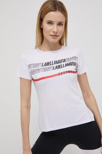 Sportovní tričko LaBellaMafia Essentials bílá barva