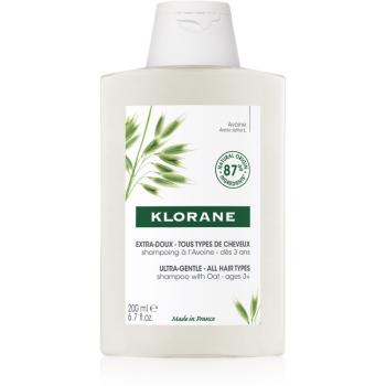 Klorane Oat jemný šampon pro všechny typy vlasů 200 ml