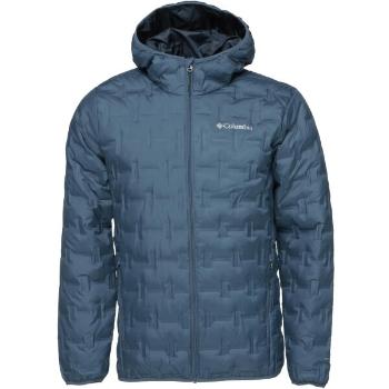 Columbia DELTA RIDGE II DOWN HOODED JACKET Pánská zimní bunda, modrá, velikost