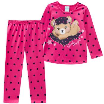 Dívčí pyžamo KYLY MÉĎA tmavě růžové Velikost: 116