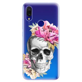 Odolné silikonové pouzdro iSaprio - Pretty Skull - Xiaomi Redmi 7