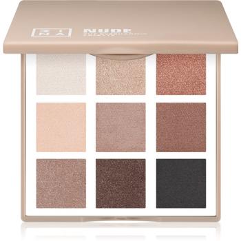 3INA The Eyeshadow Palette Nude paleta očních stínů odstín Nude 9 g